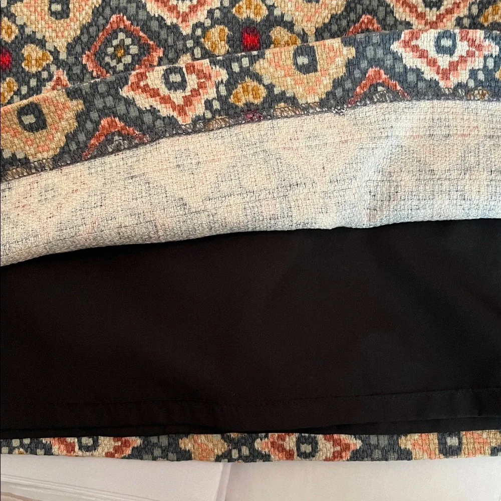 LOFT Patterned Skirt - Picture 7 of 8